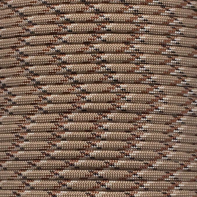 Paracord Planet – 550 Paracord Survival – U.S. Military Type III Parachute Cord – 7 Strand 4mm Diameter – Hiking, Camping, Outdoor Activities