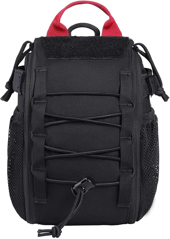 OneTigris IFAK Pouch - Large IFAK Molle Pouch Empty First Aid Bags Only Medical Trauma Kit Bag EMT Pouch MED Waist Bag for Outdoor