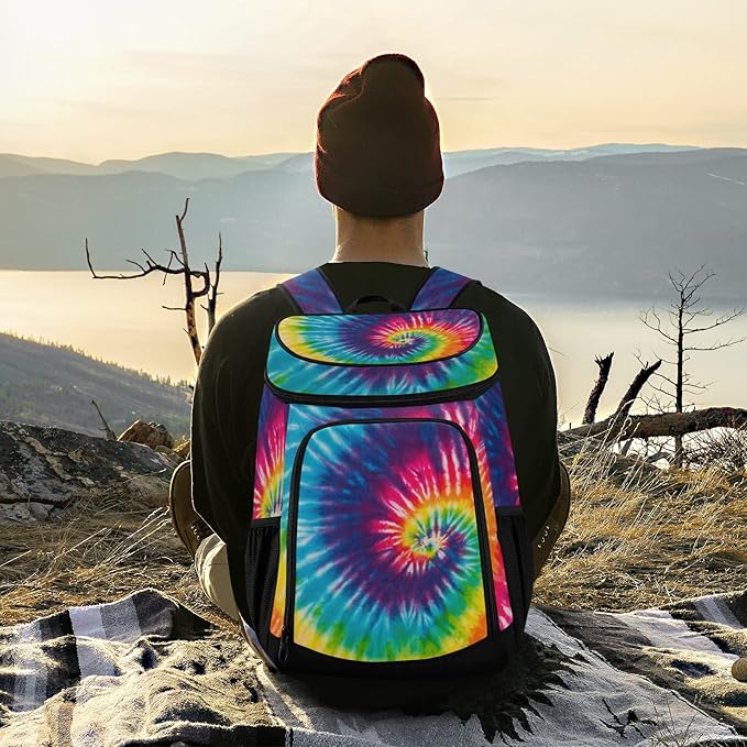 Cooler Backpack Insulated Leak Proof Beach Cooler Bag 30 Cans Waterproof Lightweight Soft Lunch Picnic Cooler for Men Women