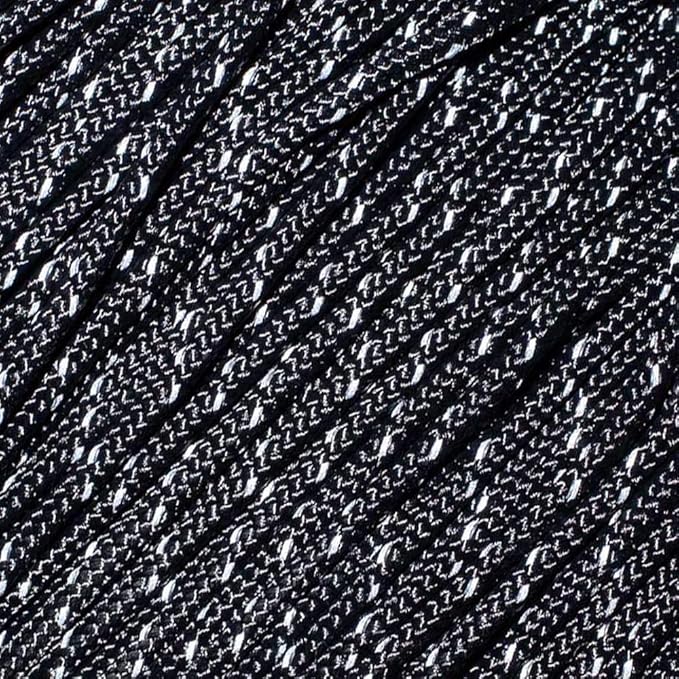 West Coast Paracord – 95 Tensile Strength - 1 Strand Reflective Paracord (100 Feet, Black)