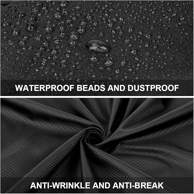 Picnic Blanket, Mini Pocket Beach Mat 55.1 x 70.8IN (3-5 People) Foldable, Lightweight Waterproof Sand Free, Foldable Thin Ground Sheet for Outdoor Camping Hiking Travel - with Hand Strap
