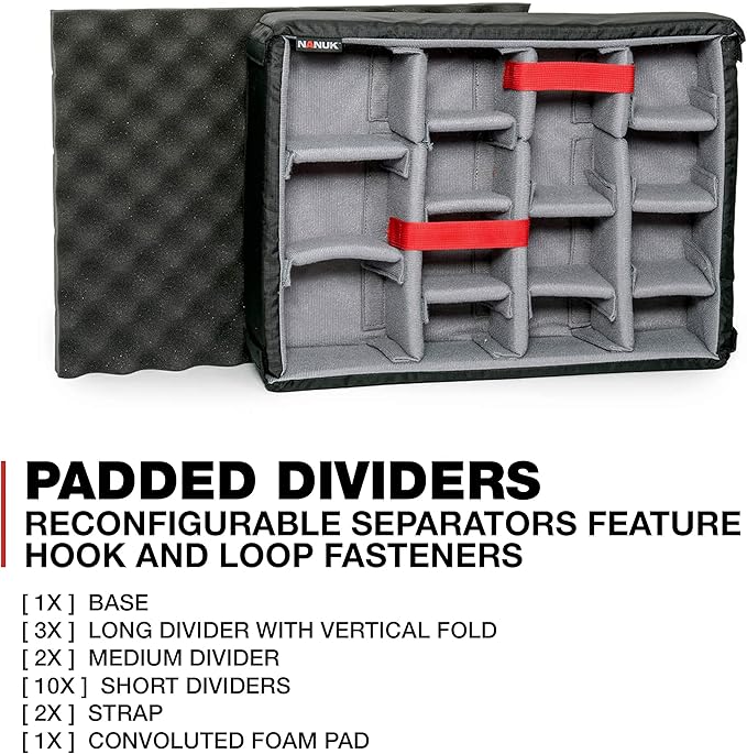 Nanuk 930 Waterproof Hard Case with Padded Dividers - Olive
