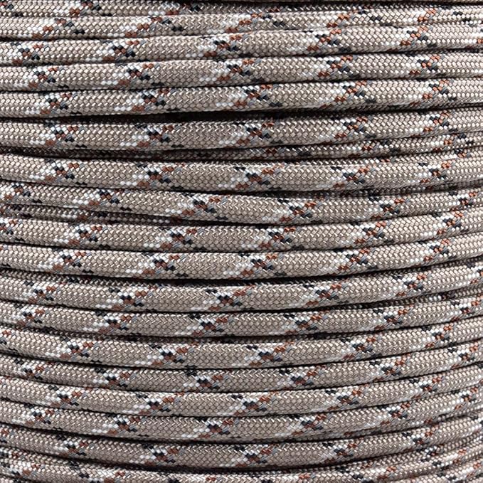 Reflective 550lb Paracord – 7 Strand Type III Nylon Parachute Cord for Hiking, Camping, and Fishing – 30+ Colors and 6 Length Options