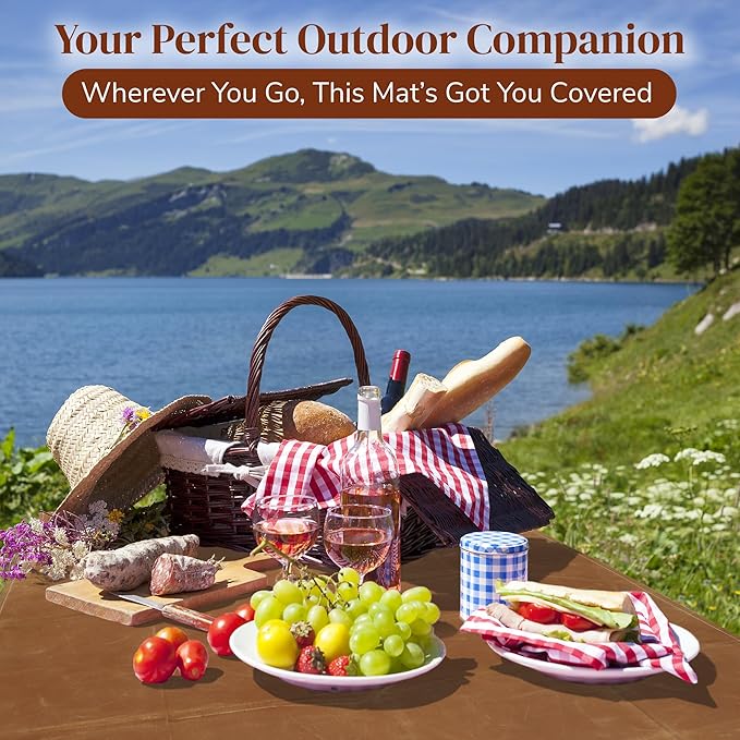 MonsterMat Waxed Cotton Canvas Mat All-in-One Solution for Protecting Surfaces & Enhancing Creative Experiences - Multi-Functional Mat & Waterproof Canvas Mat - Perfect for Indoor & Outdoor use