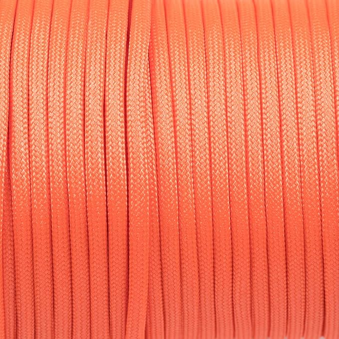 West Coast Paracord 100, 50 Feet 550 Lb. Paracord Parachute Rope Great for Outdoors Camping, Storage Kayak Utility Spool Many Colors