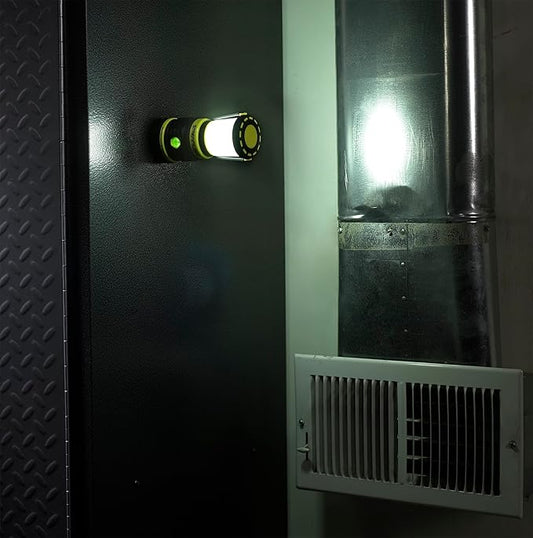 Streamlight 44943 Siege 200-Lumen Ultra-Compact AA Alkaline Outdoor Hand Lantern/Flashlight with Magnetic Base, Yellow