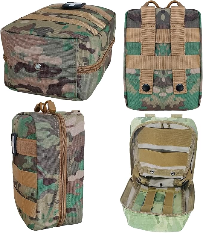 First Aid Pouch EMT IFAK Medical Pouchs, Tactical MOLLE Utility Pouch