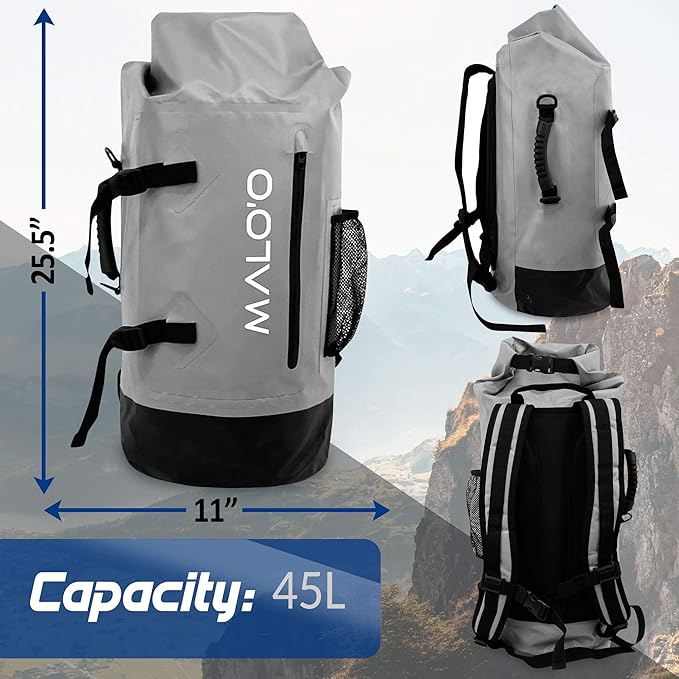 Malo'o 45L Backpack Dry Bag