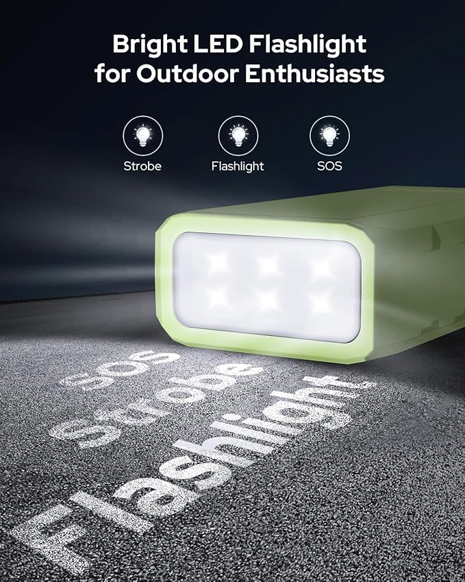 Apowking Power Bank with AC Outlet,65W Portable Laptop Battery Bank Fast Charging,88.8Wh/24000mah Power Station for Outdoor Camping PowerBank Travel Home Power Backup