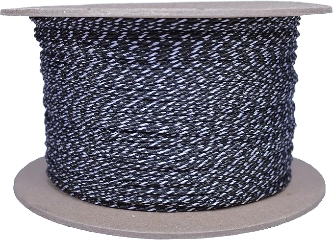BORED? PARACORD! Nylon Micro Cord - 125 or 1000 Foot Spool Options - 70+ Colors and Patterns - 1.18mm Cord