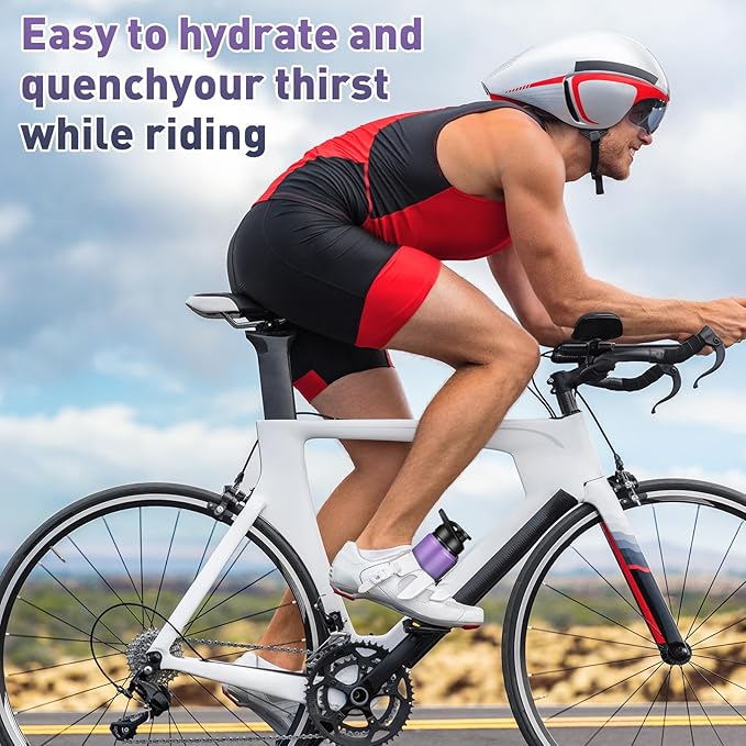 10 Pcs Reusable Aluminum Water Bottles Bulk Multicolor Outdoor Sports Water Bottles for Travel Gym Cycling Camping, Snap Lid