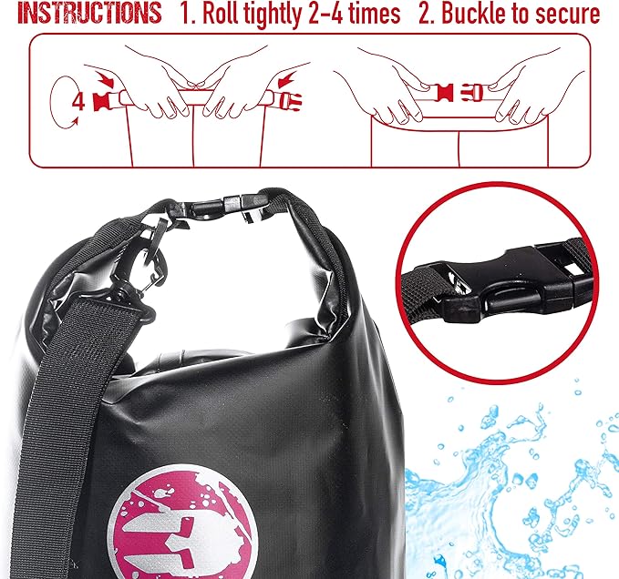 Franklin Sports Spartan OCR 20L Dry Bag