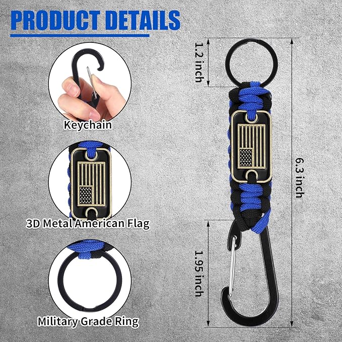 Frienda 2 Set Heavy Duty Paracord Lanyard Necklace Whistles Strap Braided 550 Keychain Lanyard for Outdoor Activities Camera