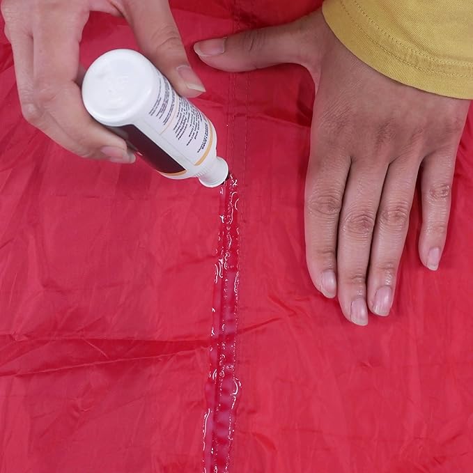 GEAR AID Seam Grip FC Fast Cure Sealant for Sealing Seams on Tents, Rainflies, Shelters, Awnings, Tarps and Pop-ups Made of Nylon, Vinyl, Clear, 2 fl oz