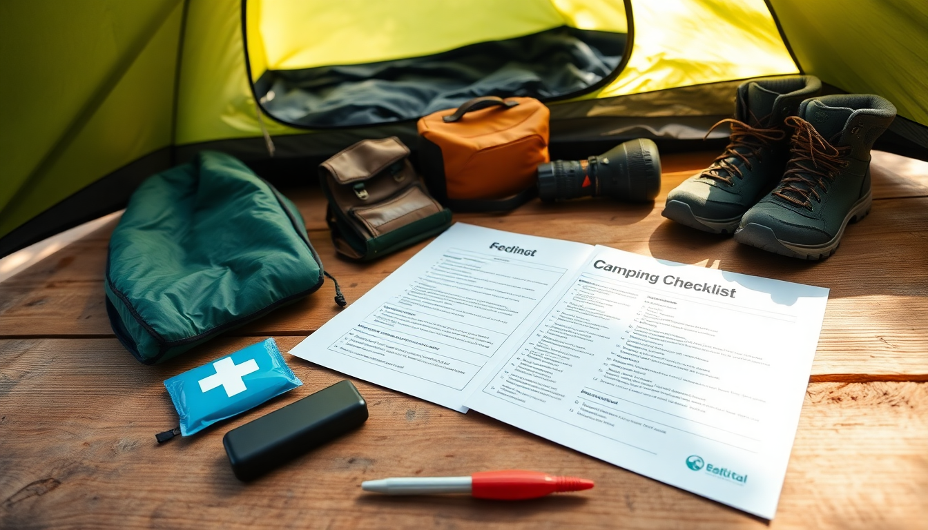 The Ultimate Beginner's Camping Checklist