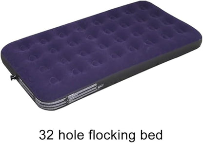 Twin Size Air Mattress - Portable Foldable Comfortable Bed Lightweight Inflatable Airbed for Camping, Home and Travel Air Bed - Easy to Set Up - Ideal for Kids, Adults, and Guests 75''X39''X9''