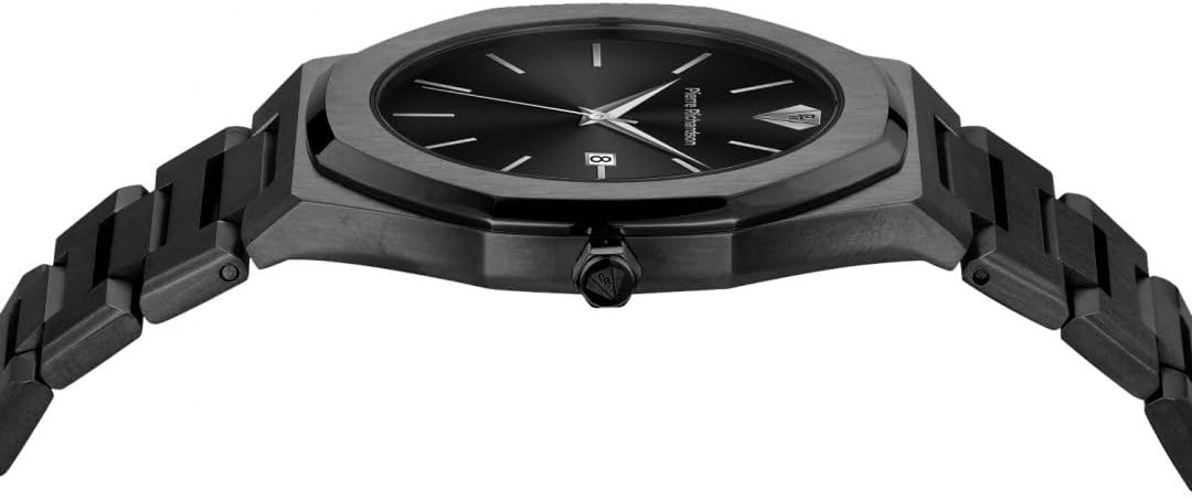 PIERRE RICHARDSON PR5428 Men’s Luxury Watch – Japanese Quartz Movement, Stainless Steel, 41mm, 5ATM Water Resistant, Scratch-Resistant Sapphire Crystal Glass – Classic Dress Watch for Men