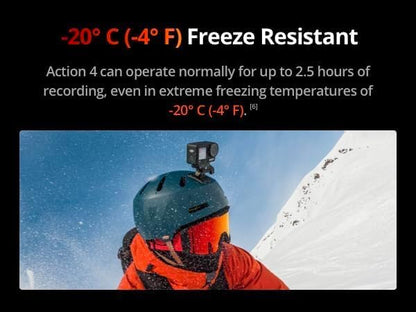 DJI Osmo Action 4 Adventure Combo, 4K/120fps Waterproof Action Camera with a 1/1.3-Inch Sensor, 10-bit & D-Log M Color Performance, Up to 7.5 h with 3 Batteries, Outdoor Camera for Travel, Biking