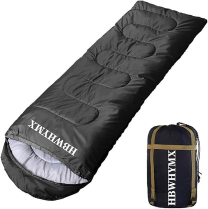 Sleeping Bags for Adults Backpacking Lightweight Waterproof- Cold Weather Sleeping Bag for Warm Camping Hiking Outdoor Travel Hunting with Camping Sleeping Bag