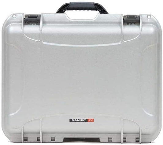 Nanuk 930 Waterproof Hard Case with Foam Insert - Silver