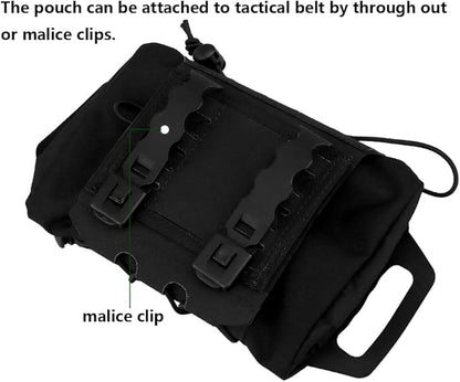 Tactical Medical Molle First Aid Pouch Two Piece System Micro Med kit Emergency Hunting Bag(Medium Size)