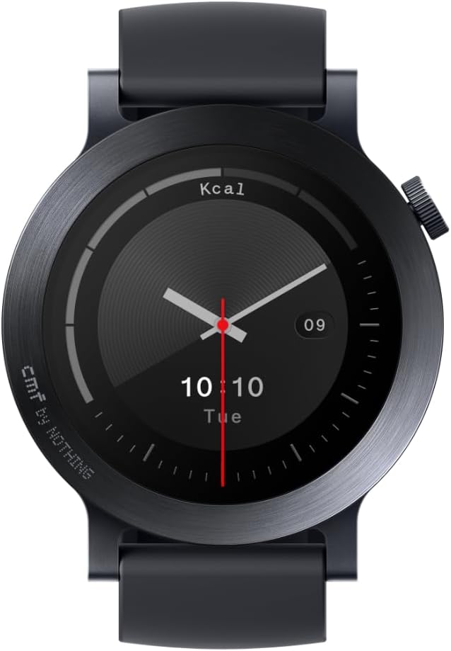 CMF Watch 3 Pro Smart Watch for Men Women, Bluetooth Call AI Smartwatch with Energy Score, Heart Rate Tracking, Sleep Monitor, GPS & 130+ Sport Modes, Fitness Tracker for Android iOS, IP68 Dark Grey