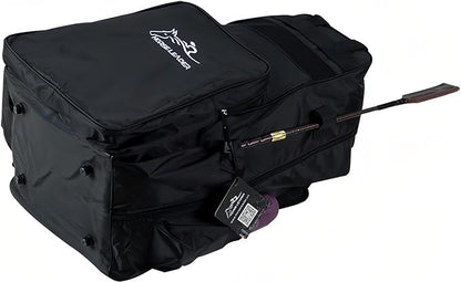 Tall Boot and Helmet Carrier - Waterproof 3 in 1 Equestrian Travel Bag for Horse Riding, Large Capacity, English Bag Carry All