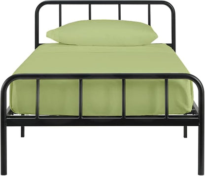 4 PC Cot Sheets 30x75, 100% Cotton Fitted Cot Sheet- Perfect for Narrow Twin/Rv Bunk/Camping Cot/Guest Bed Replacement, Sheets for Cot Bunk Bed-Fits Upto 4-8" Deep Mattress- Sage Solid