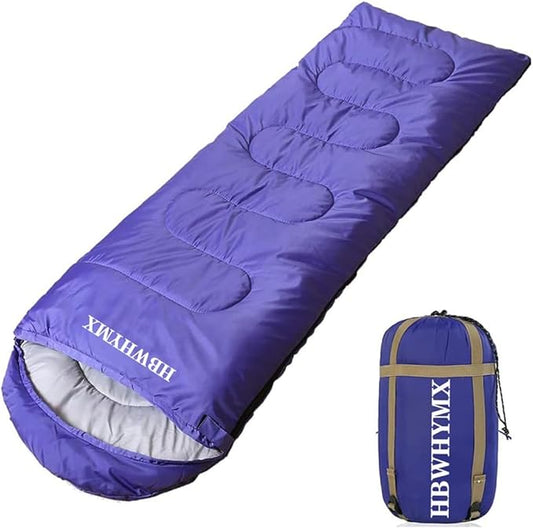 Sleeping Bags for Adults Backpacking Lightweight Waterproof- Cold Weather Sleeping Bag for Warm Camping Hiking Outdoor Travel Hunting with Camping Sleeping Bag
