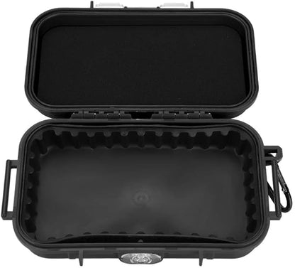 Dry Box Outdoor Waterproof Airtight Storage Case Hard Shell Wet Dry Box Carry Box Tackle Organization for Camping, Fishing