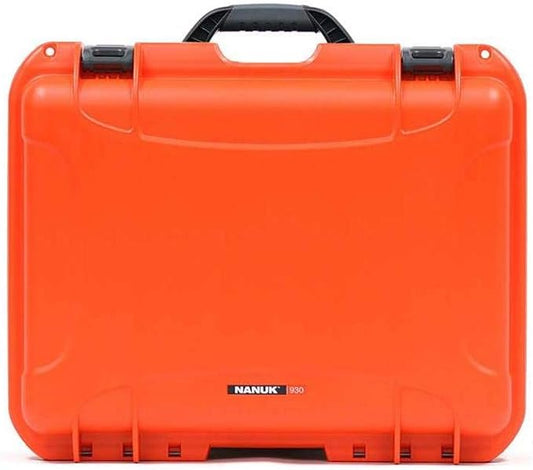 Nanuk Large Series 930 Lightweight NK-7 Resin Waterproof Protective Case with Foam, Orange