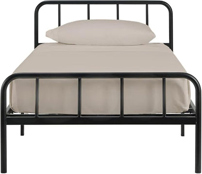 4-PC Cot Sheet Set - 33x75, 100% Cotton Fitted Sheet - Perfect for Narrow Twin/RV Bunk/Camping Cot/Guest Bed - Fits Up to 4-8" Deep Mattress - Beige Solid