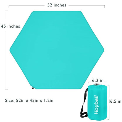 Playard Mattress, Compatible with Regalo My Play Play Yard, Self Inflatable Comfortable with Carry Case - Blue