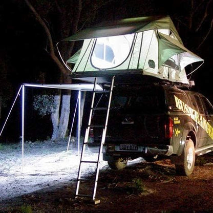 ALL-TOP Dimmable LED Camping Light Flexible Strip IP68 with Mounting Jacket - 1300 Lumen - IP68 Dual-Protection Water Resistanc Perfect for RV Camping and Overland
