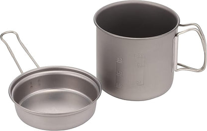 Snow Peak Trek Series Backpacking/Camping Cookware Sets, Trek 700 Pot, 23.6 fl oz