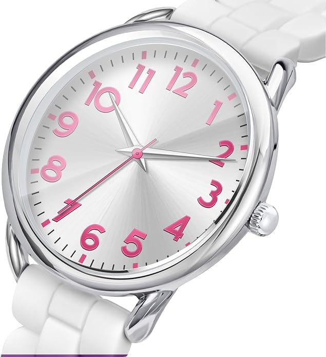 35MM Women's Watch Big Face Easy Reader Water Proof