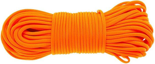 Paracord Planet – 550 Paracord Survival – U.S. Military Type III Parachute Cord – 7 Strand 4mm Diameter – Hiking, Camping, Outdoor Activities