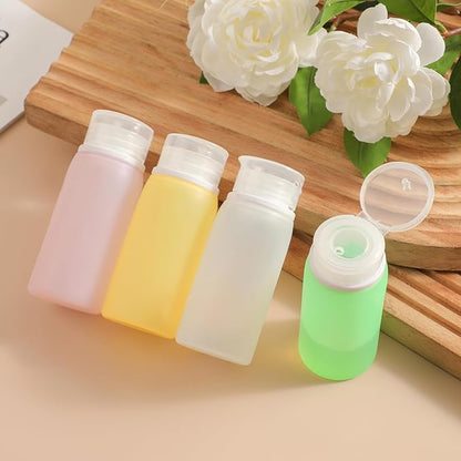 Muslish 21 Pack Leak Proof Silicone Travel Bottles Set, TSA Approved Containers for Toiletries, Travel Size Accessories and Shampoo Conditioner Bottles with Toiletry Bag (BPA Free)