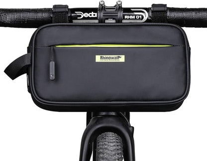 Rhinowalk Bike Handlebar Bag, Multifunctional Waterproof Mountain Bike Crossbar Front Bag Road Bike Basket Bicycle Frame Bag Waist Shoulder Bag Bicycle Bag Professional Cycling Accessories