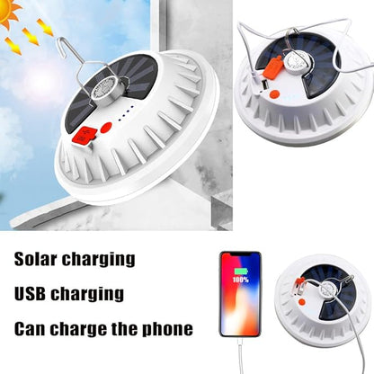 LED Camping LED Tent Solar Lantern Lights 6000LM 5 Mode USB Rechargeable Remote Control Portable Light Tent Hanging Flashlight Outdoor Fishing Emergency Courtyard Garden 1pack