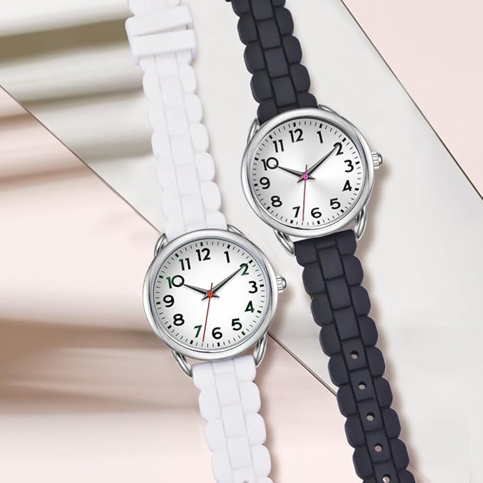 35MM Women's Watch Big Face Easy Reader Water Proof
