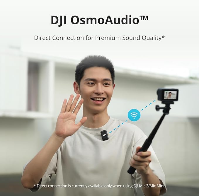 DJI Osmo Action 4 Adventure Combo, 4K/120fps Waterproof Action Camera with a 1/1.3-Inch Sensor, 10-bit & D-Log M Color Performance, Up to 7.5 h with 3 Batteries, Outdoor Camera for Travel, Biking