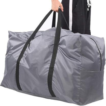 so Large Foldable Storage Carry Handbag, Multifunctional Duffel Bag for Kayak/Boat/Canoeing Sea/Fishing/Rafting/Swimming/Campingt (Gray)(Gray)