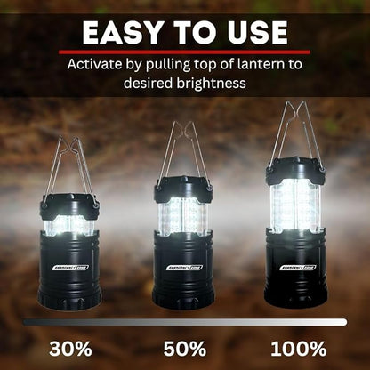Collapsible LED Lantern / 3 Pack