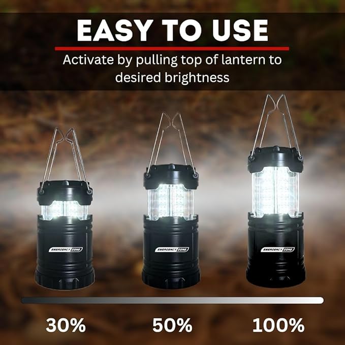 Collapsible LED Lantern / 50 Pack