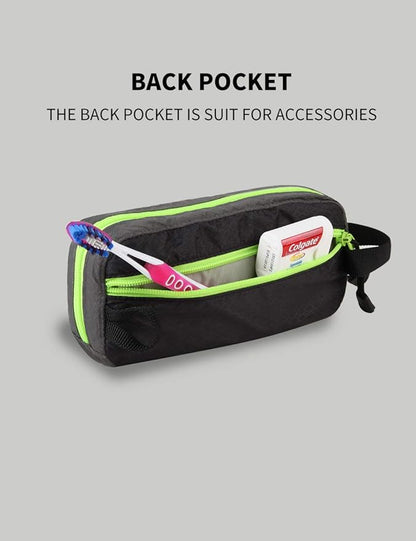 GOX Travel Toiletry Bag,Dopp Kit Case,Ultra-Light Cosmetics Bag Makeup Organizer(Black)