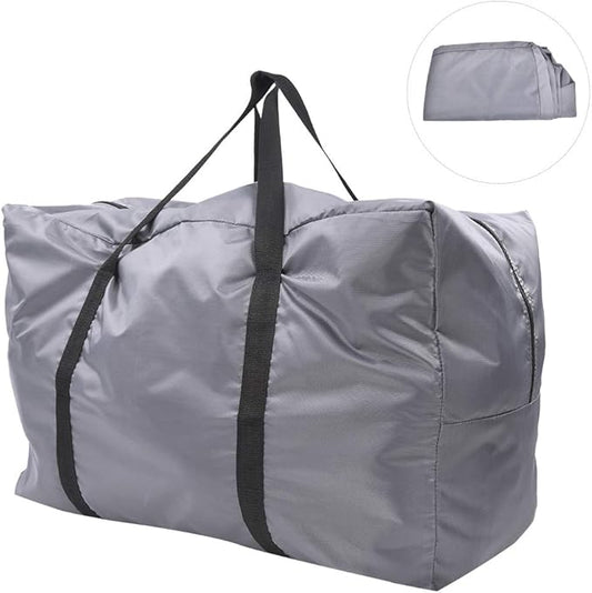 so Large Foldable Storage Carry Handbag, Multifunctional Duffel Bag for Kayak/Boat/Canoeing Sea/Fishing/Rafting/Swimming/Campingt (Gray)(Gray)