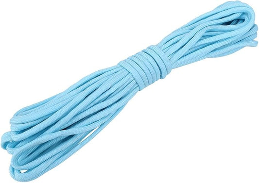 Luminous Rope, Parachute Cord in The Dark for Outdoor Camping(Blue)