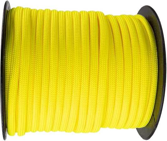 West Coast Paracord 100, 50 Feet 550 Lb. Paracord Parachute Rope Great for Outdoors Camping, Storage Kayak Utility Spool Many Colors
