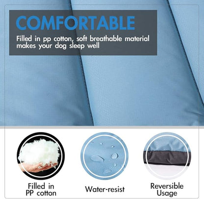 Outdoor Dog Bed, Waterproof, Washable, Large Size, Durable, Water Resistant, Portable and Camping Travel Pet Mat